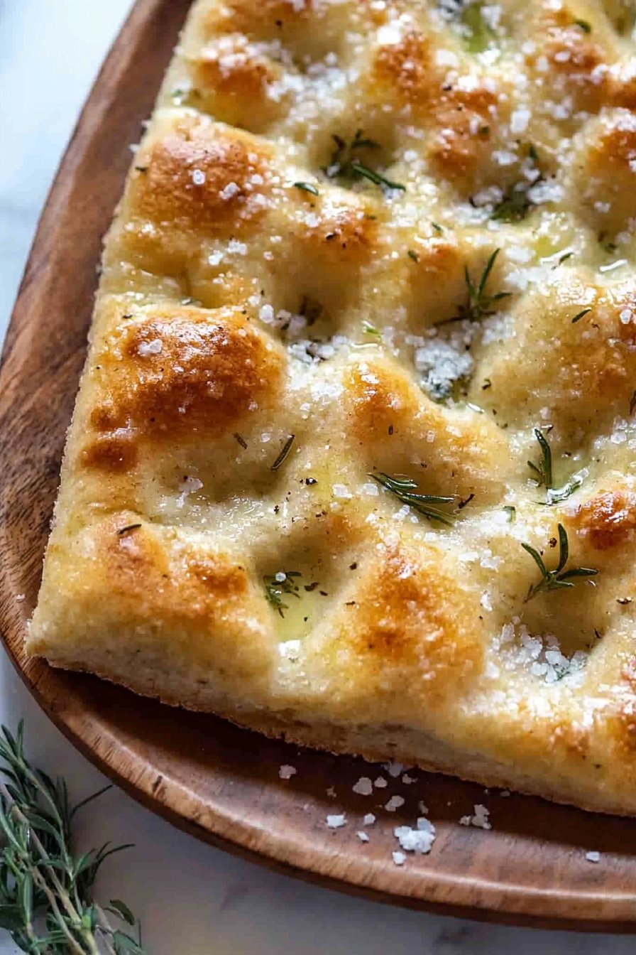 Easy Homemade Focaccia Bread