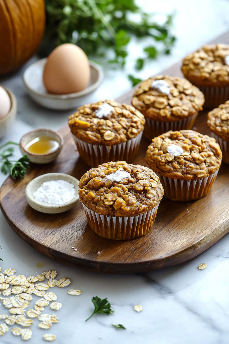 Pumpkin Protein Muffins