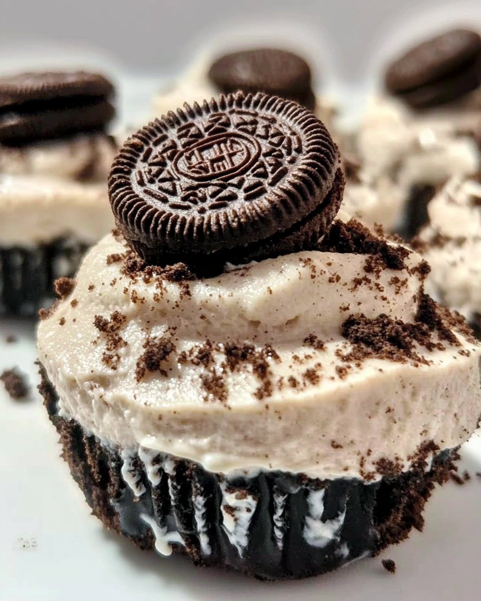 No-Bake Oreo Cheesecake Bites