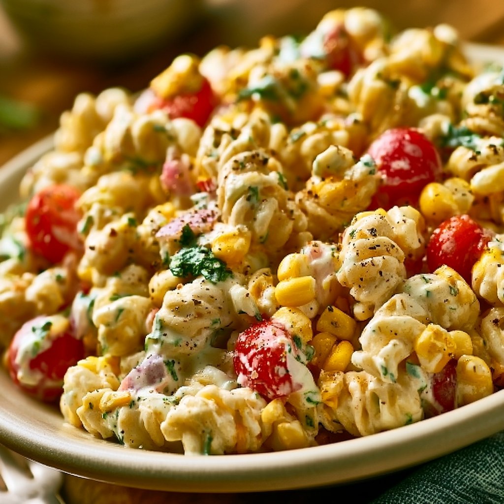 Mexikanischer Mais-Pasta-Salat