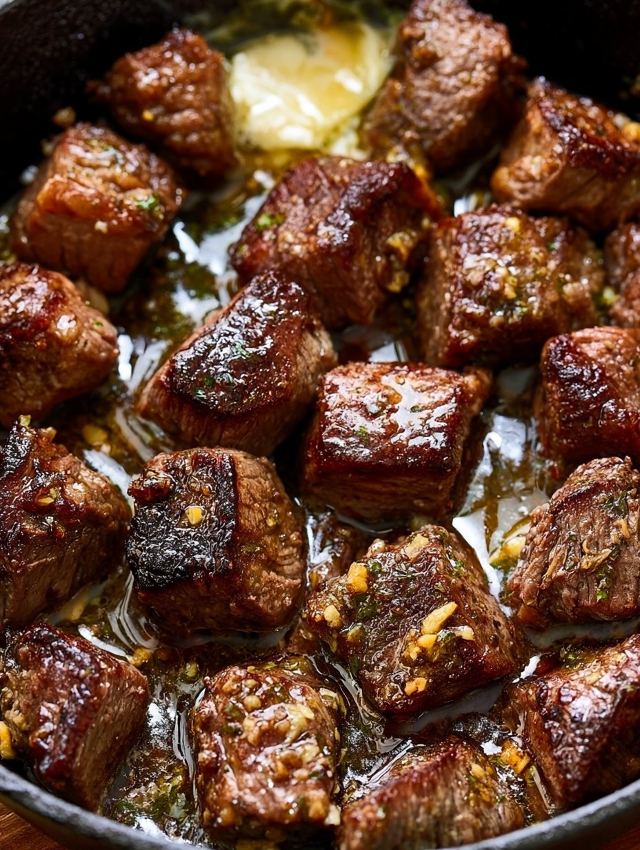 Bocados de Bistec con Mantequilla Cowboy