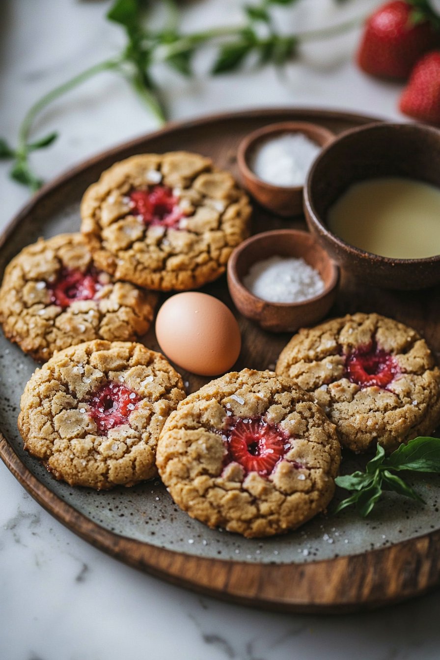 Homemade Strawberry Cookies