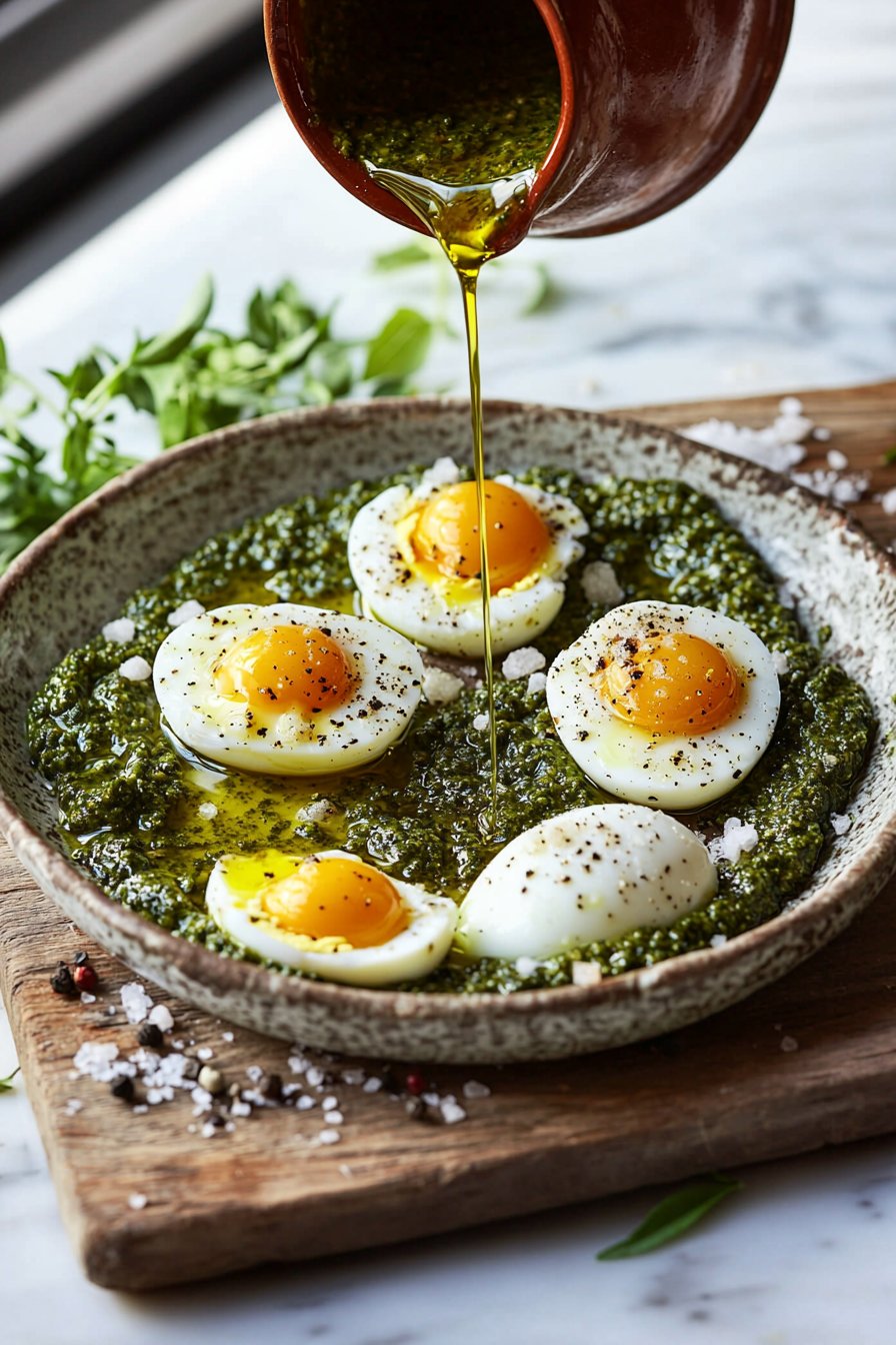 Pesto Eggs