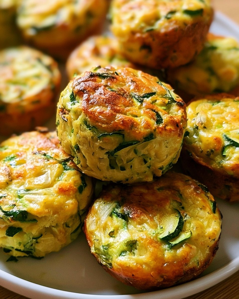 Garlic Zucchini Bites