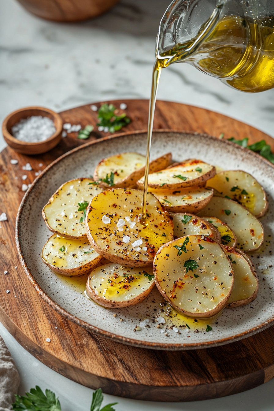 Baked Potato Slices