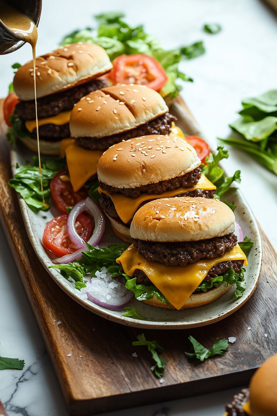 Juicy Cheeseburger Sliders