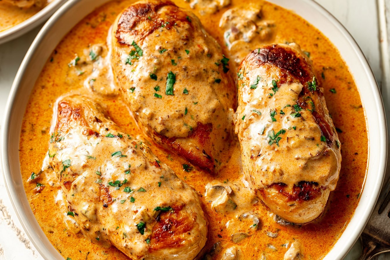 Creamy Chicken Breast Skillet