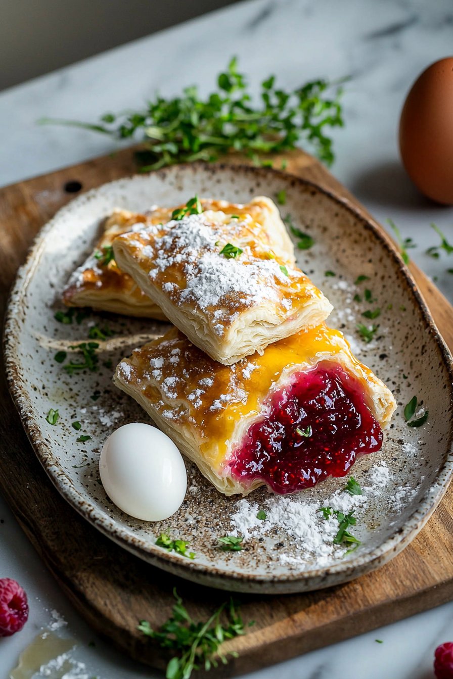 Homemade Raspberry Pop-Tarts