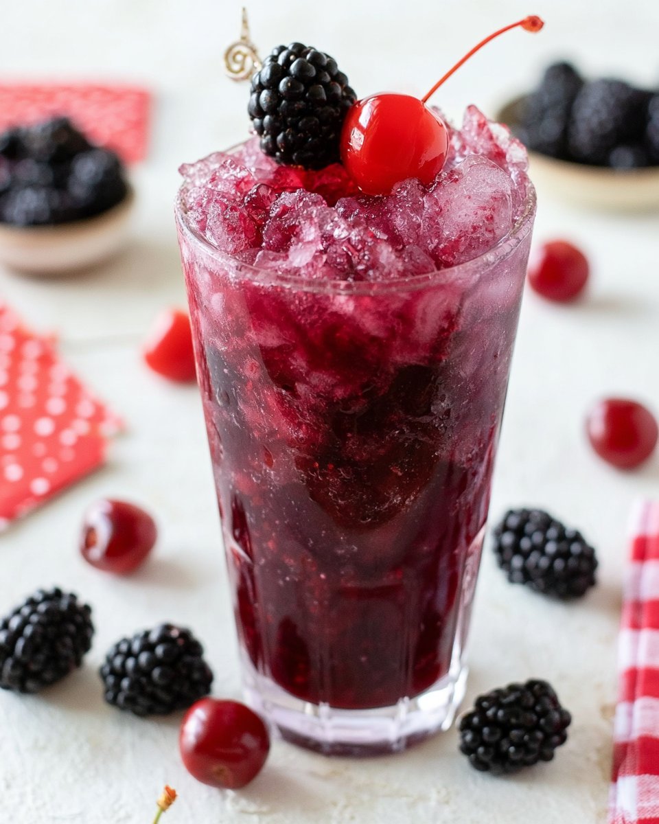 Blackberry Shirley Temple