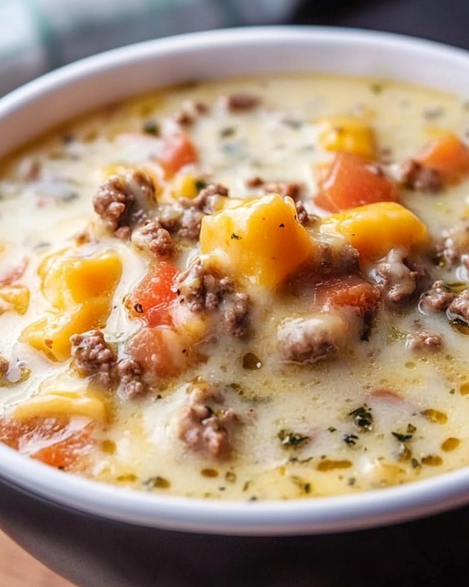 Cheeseburger Soup