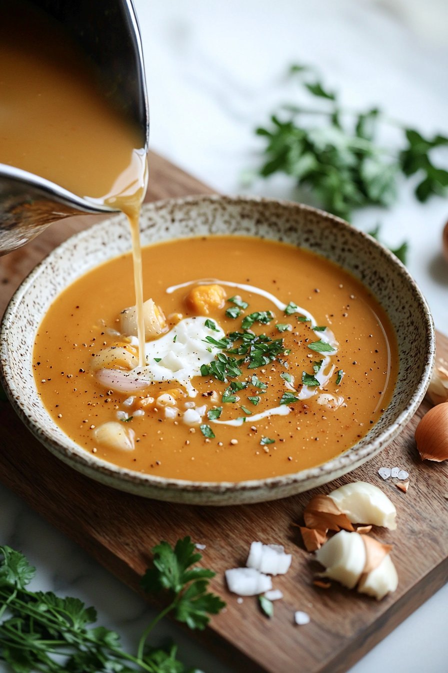 Panera Herbst Kürbiscremesuppe