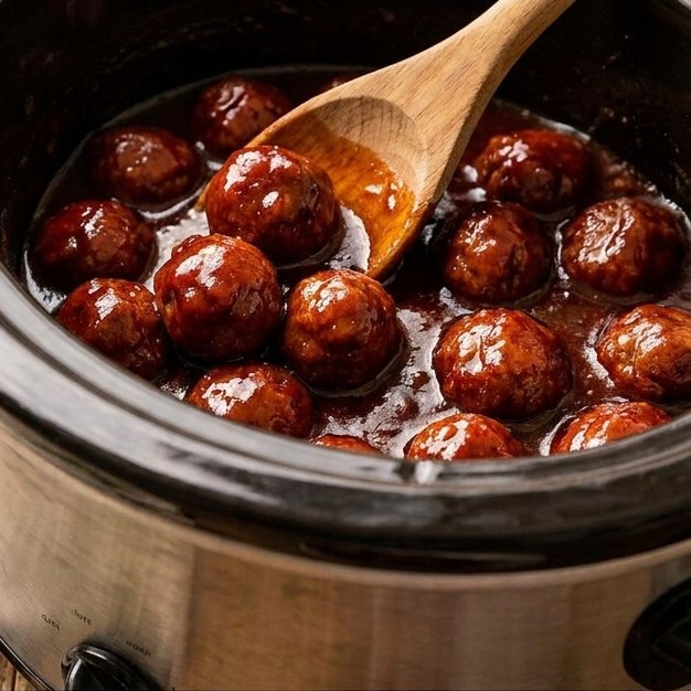 Crockpot Korean Meatballs