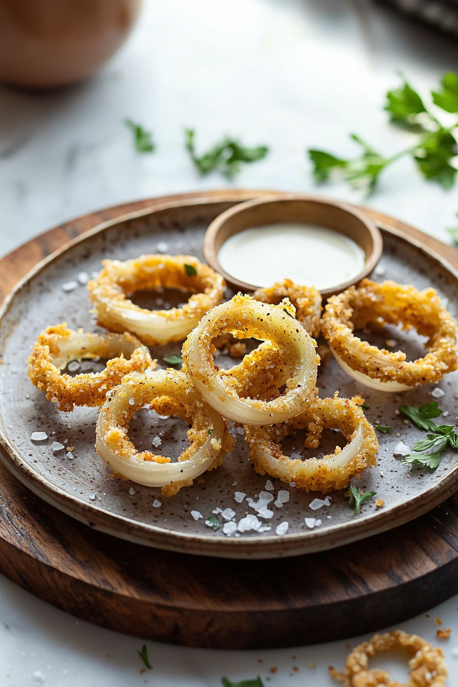 Crispy Onion Ring Chips