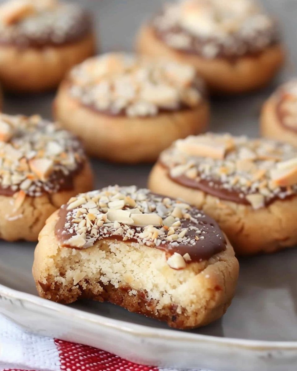 Copycat Tagalong Cookies
