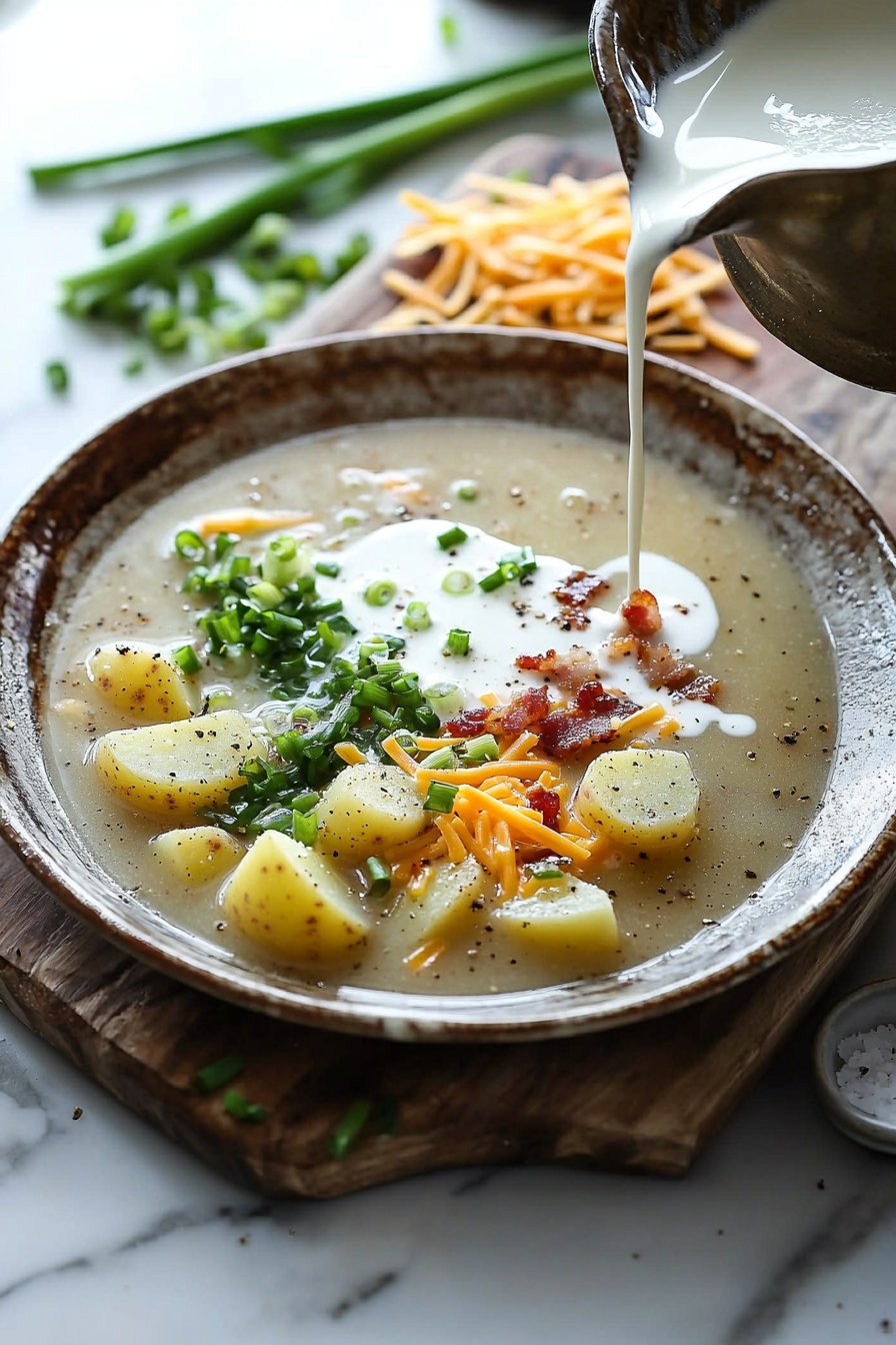 Crock Pot Potato Soup