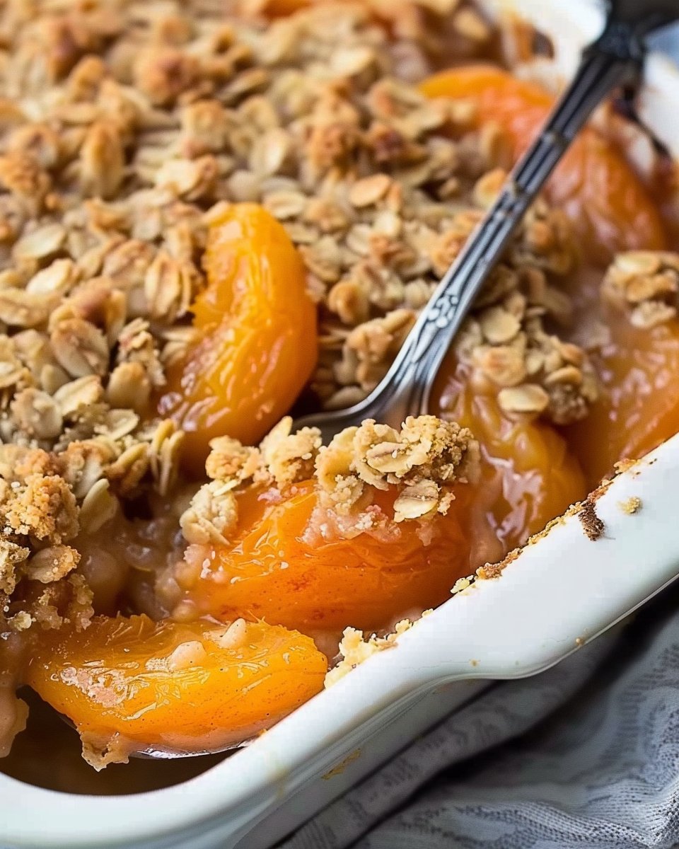 Fresh Apricot Crisp