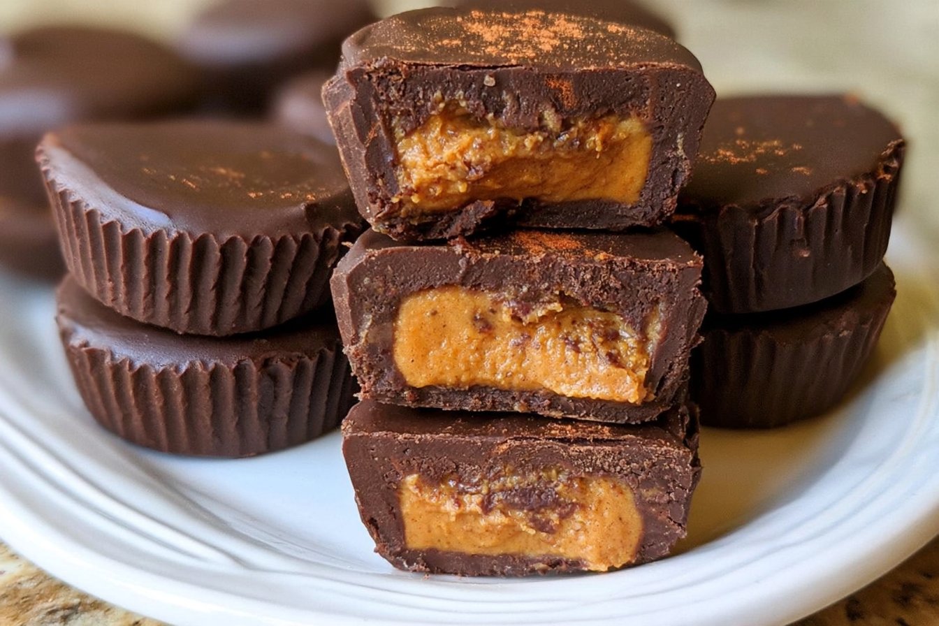 Dairy Free Chocolate Pumpkin Butter Cups