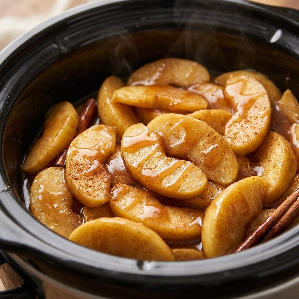 Crockpot Cinnamon Apples