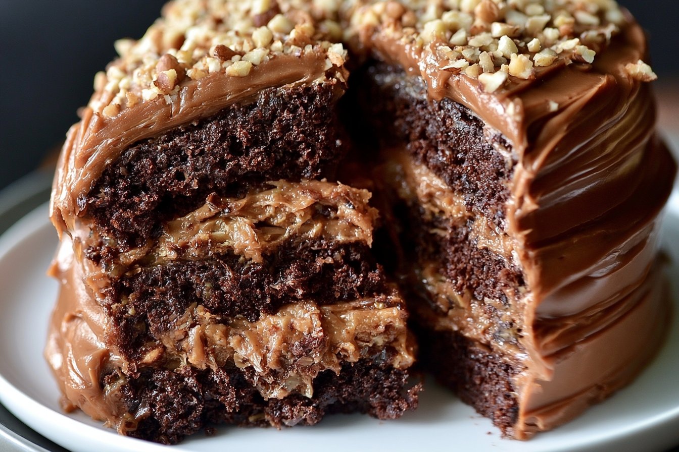 The Best German Chocolate Cake Recipe