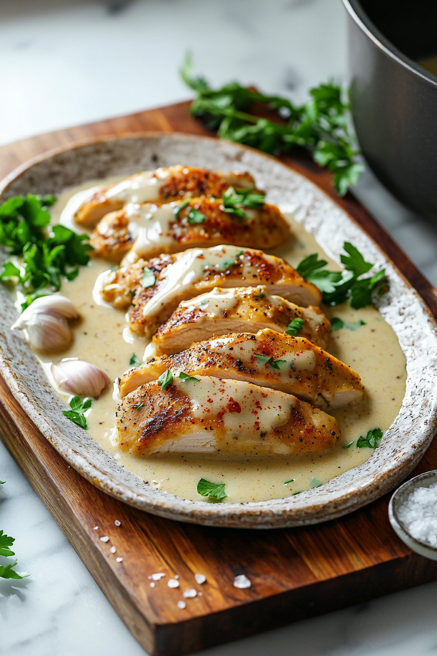 Zugedeckte Hähnchen