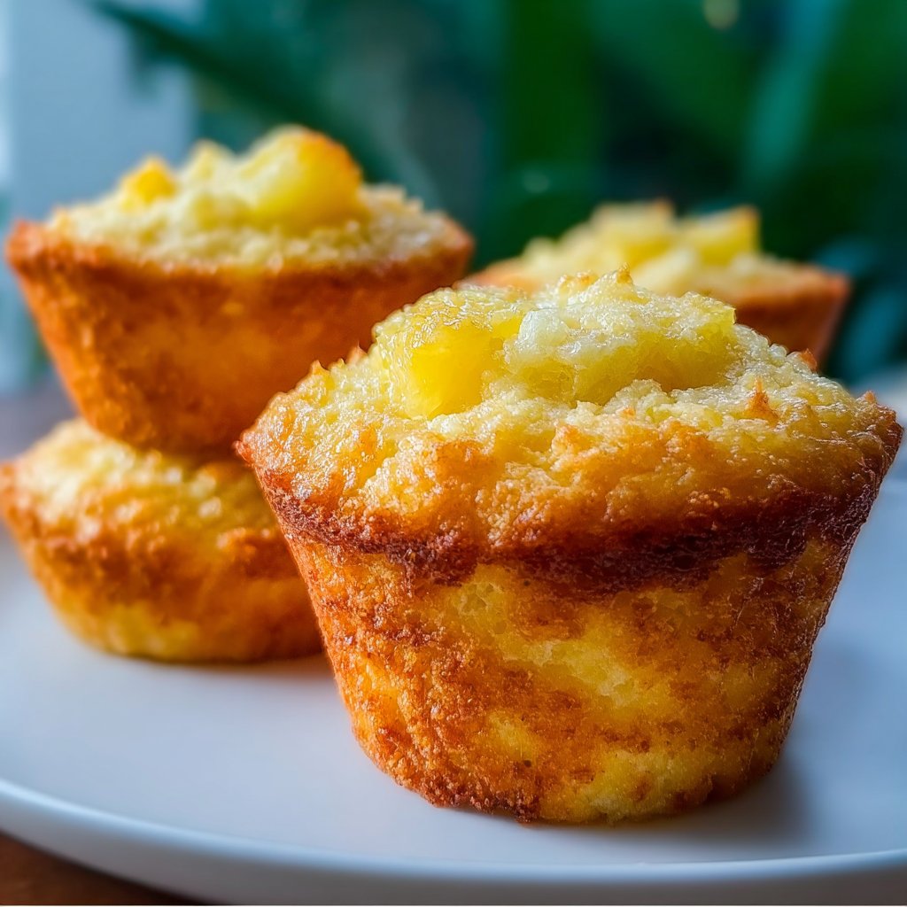 Delicious Pineapple Muffins That Brighten Your Morning
