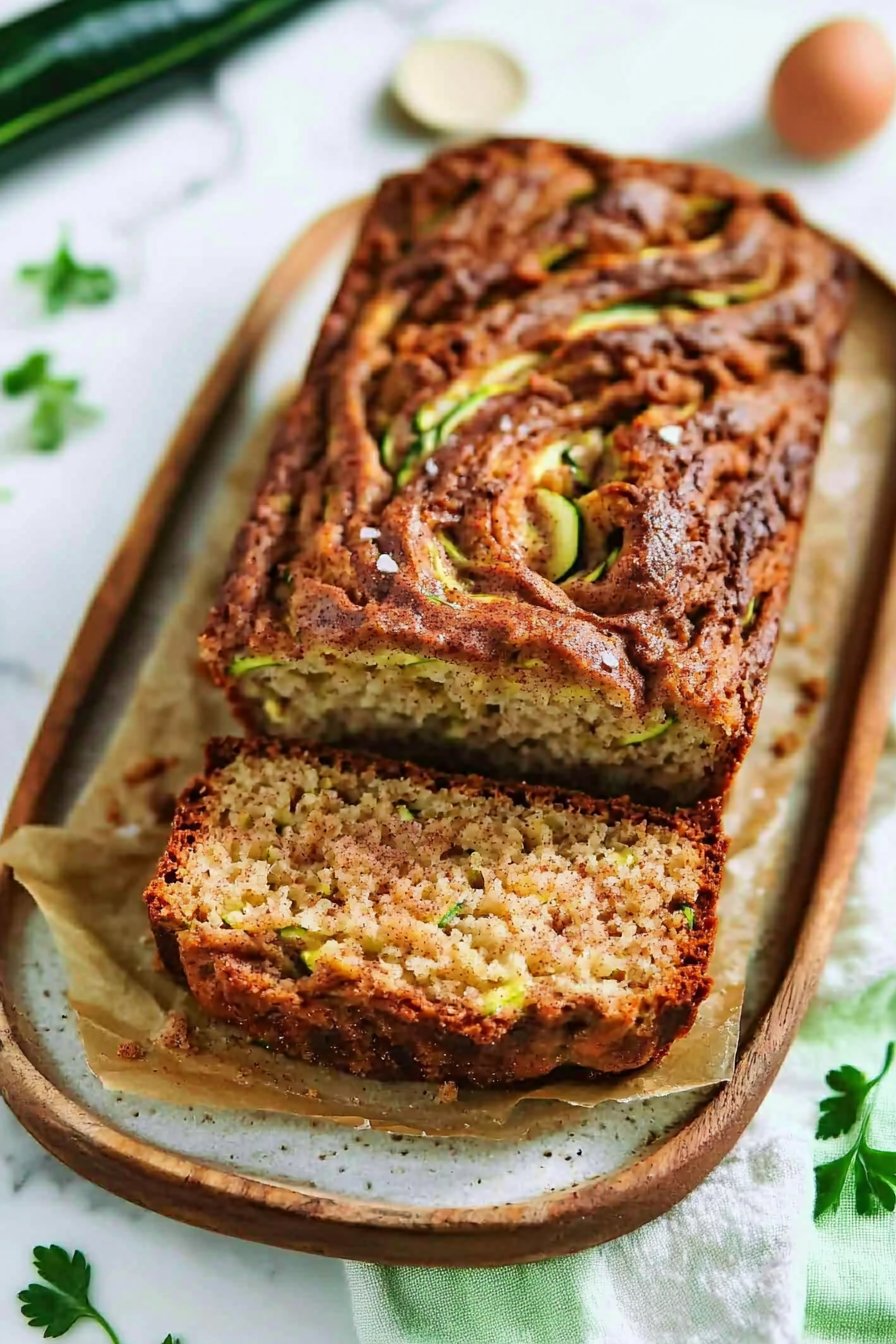 The Best Cinnamon Swirl Zucchini Bread