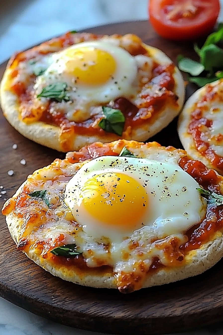 English Muffin Breakfast Pizza