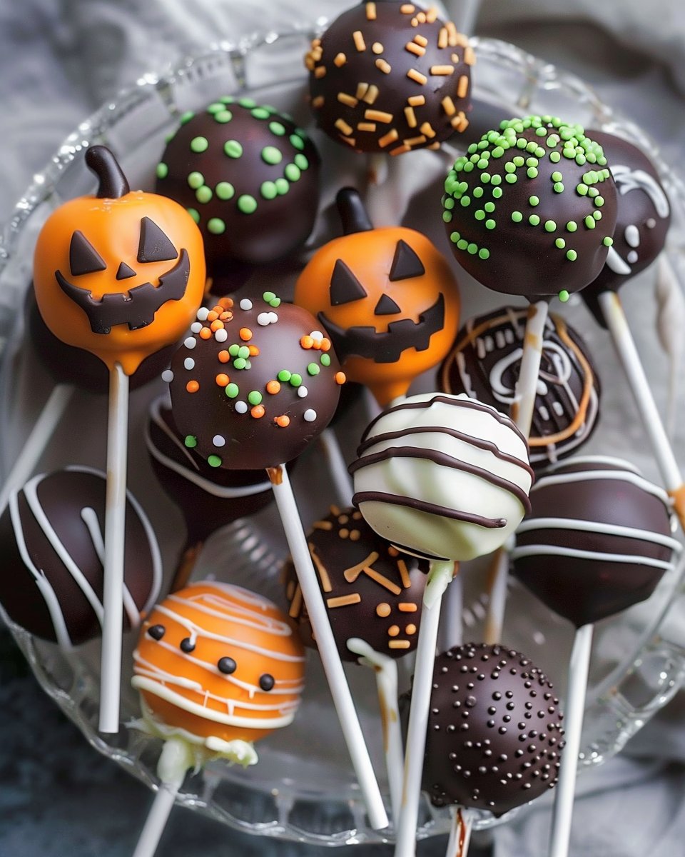 Easy Halloween Cake Pops