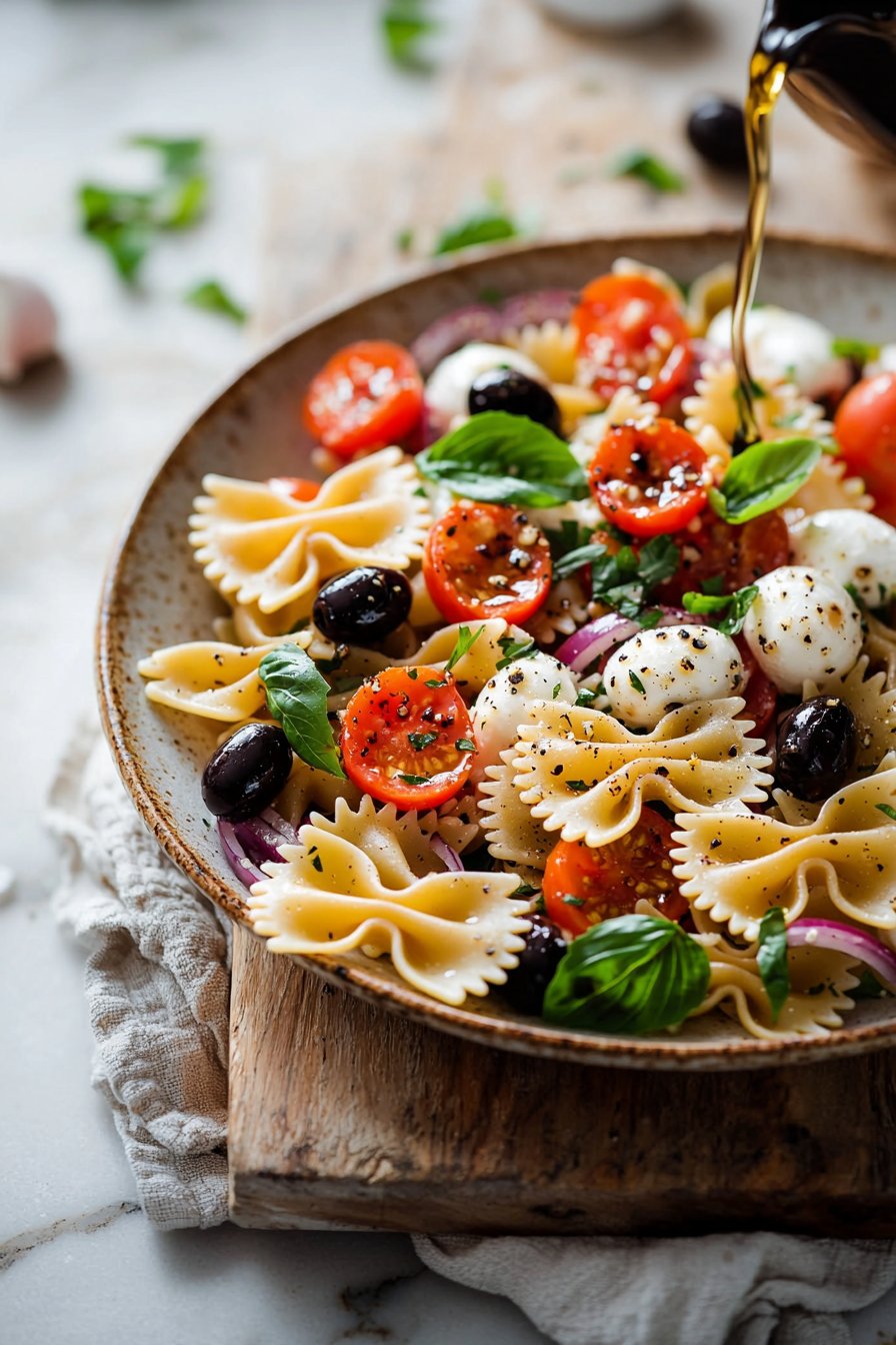 Italian Bow Tie Pasta Salad