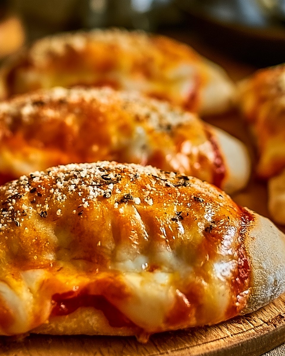Easy Homemade Cheesy Pizza Pockets