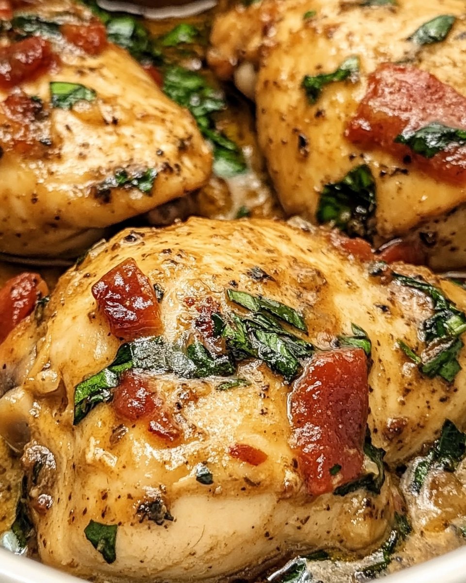 Crockpot Tuscan Chicken