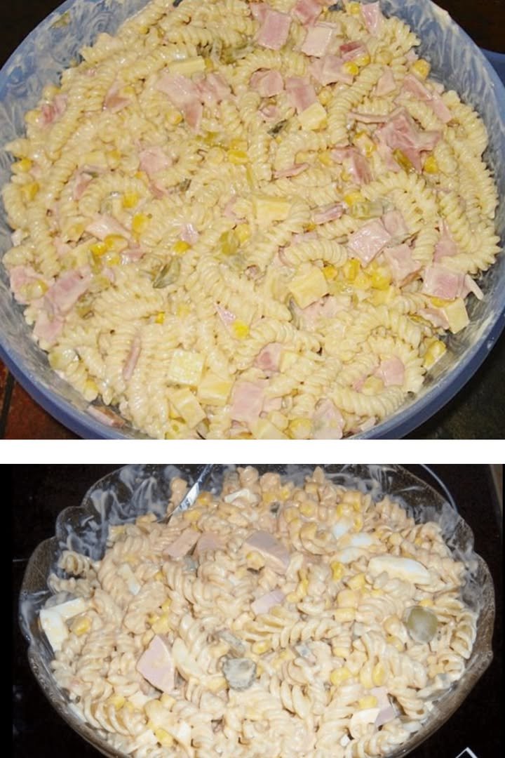 Pasta-Salat mit leckerem Geheimrezept