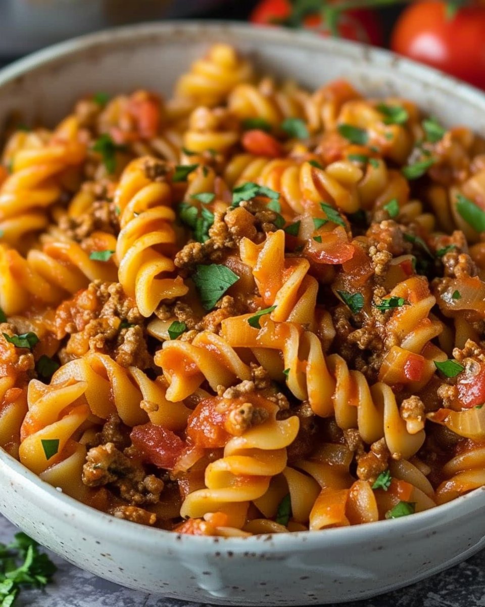 High Protein Taco Pasta