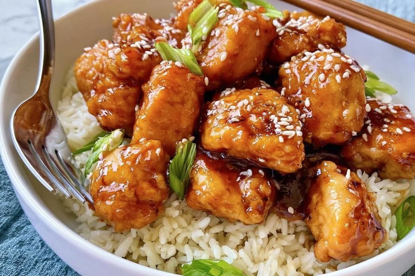 Easy Healthy Sesame Chicken