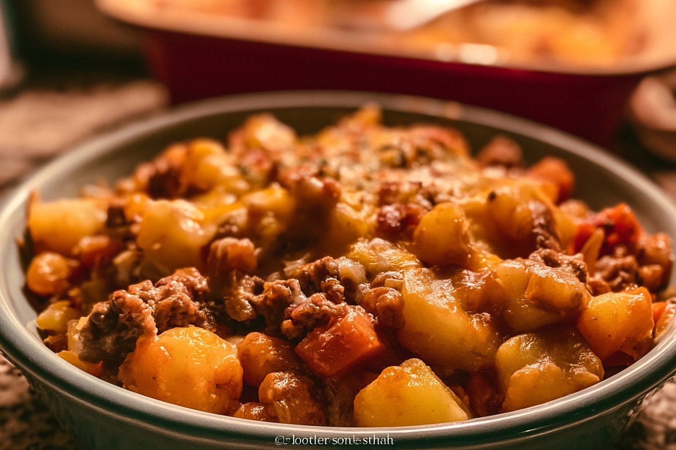 Easy Ground Beef Casserole