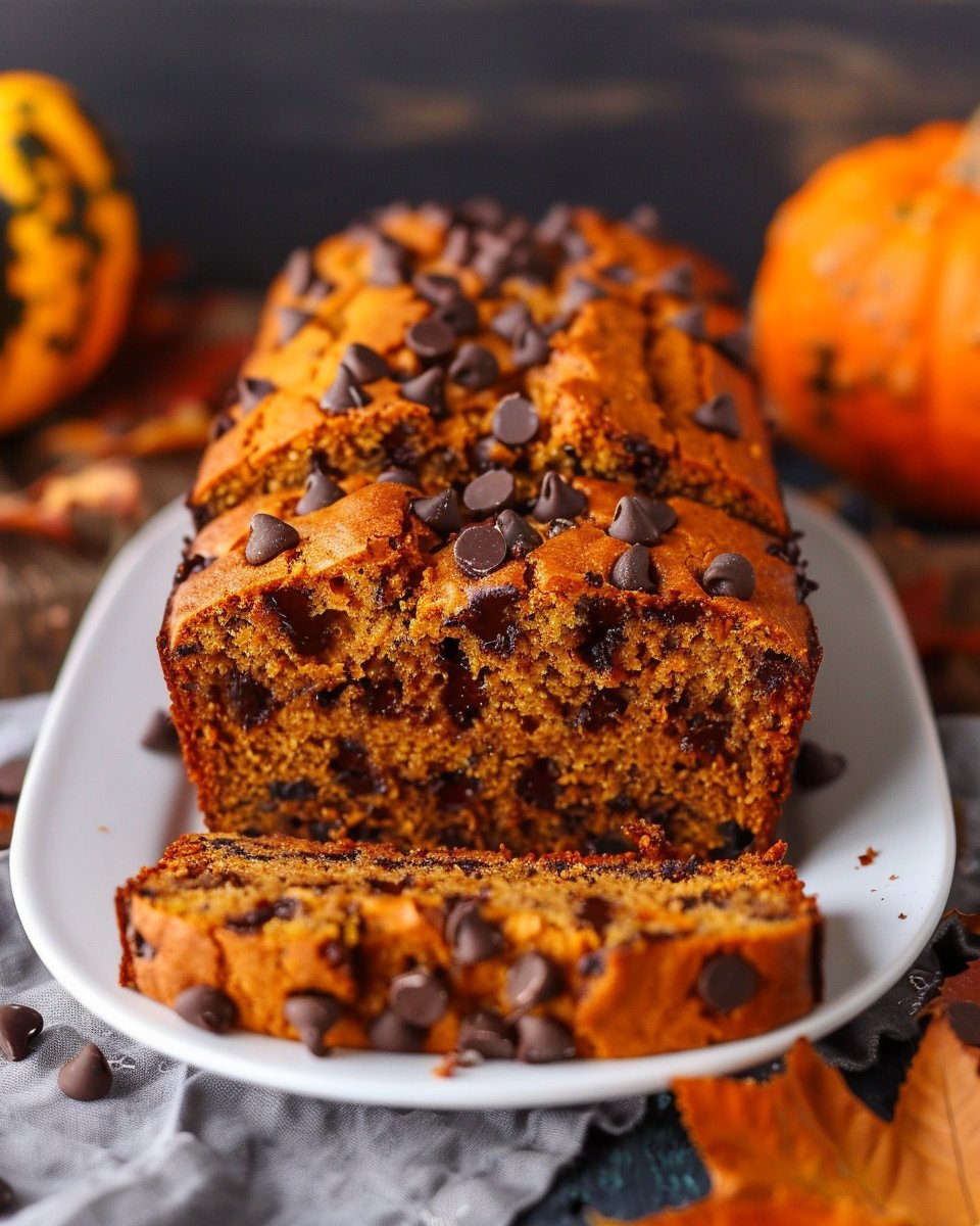 Best Chocolate Chip Pumpkin Bread