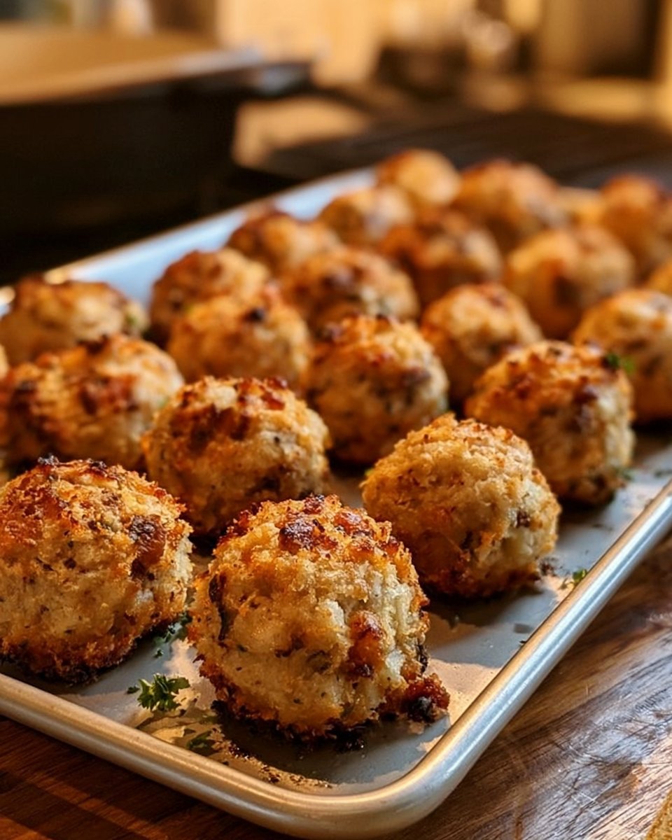 Easy Stuffing Balls Recipe