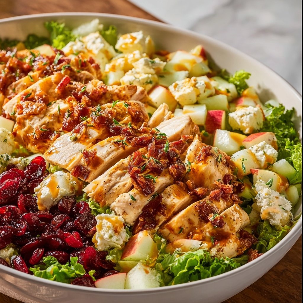Autumn Chopped Chicken Salad