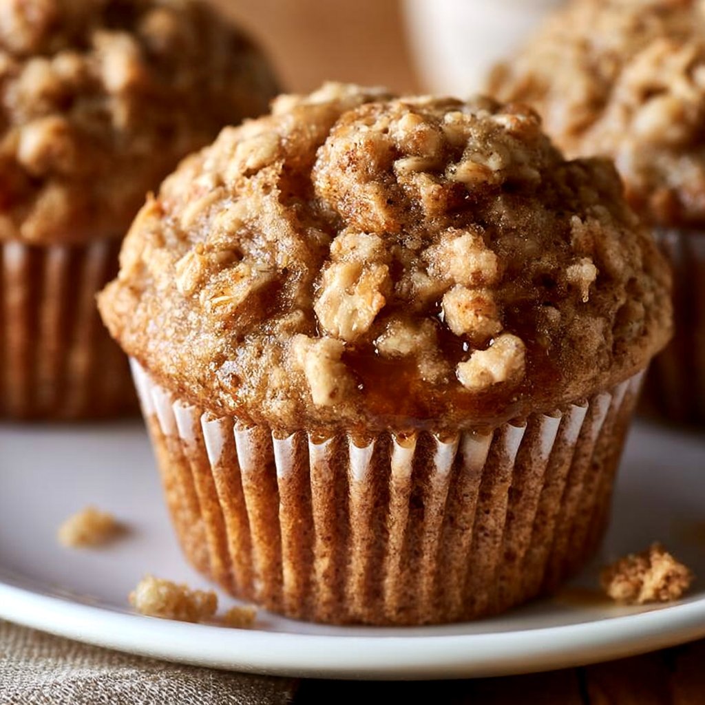 Banana Oatmeal Muffins