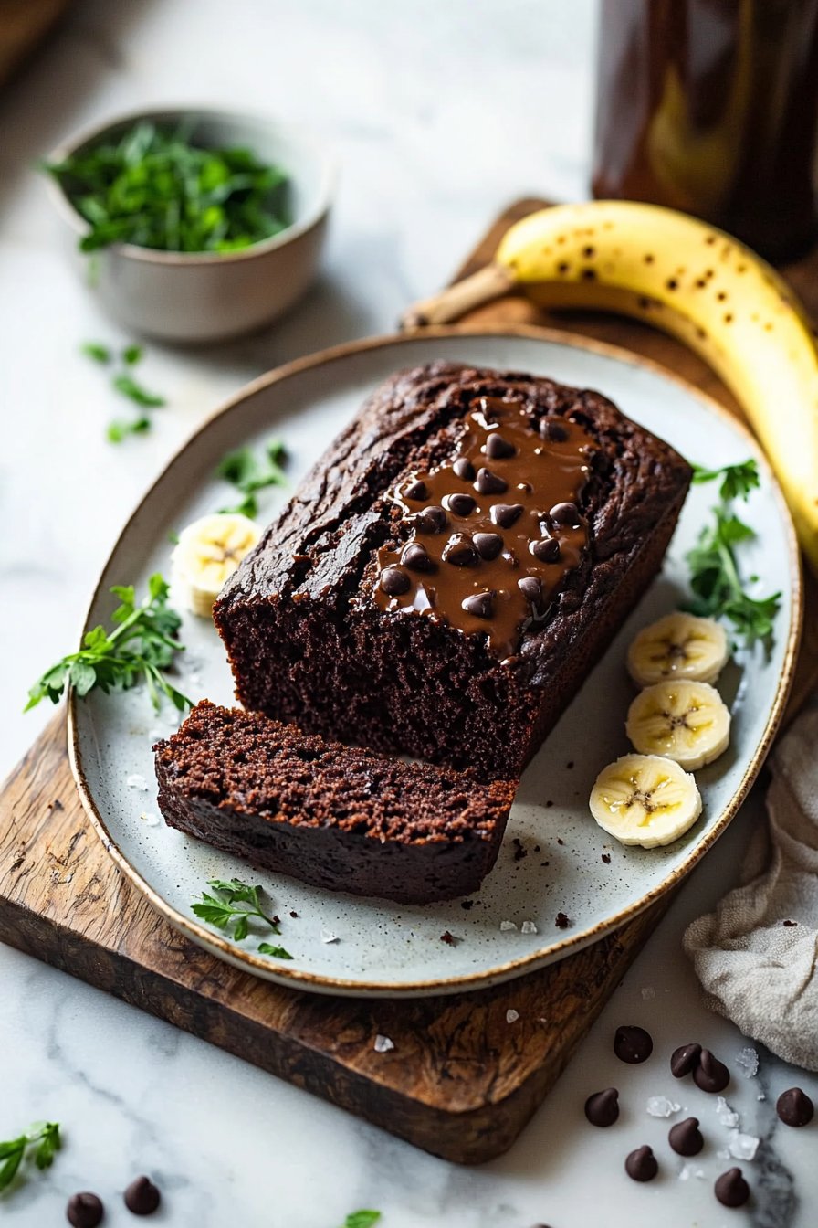 Chocolate Espresso Banana Bread