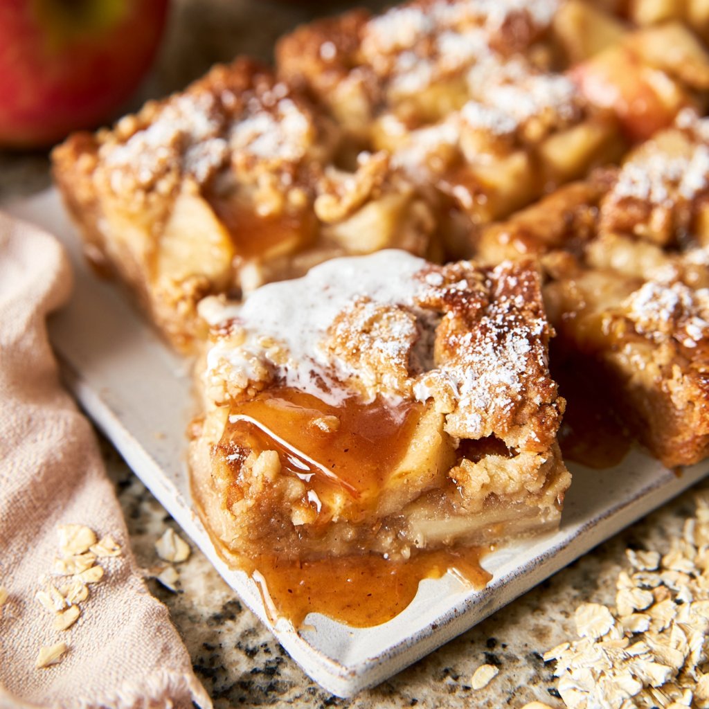 Oatmeal Apple Pie Bars