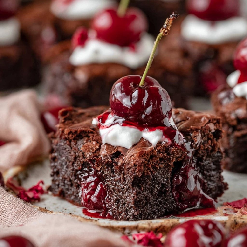Black Forest Brownies