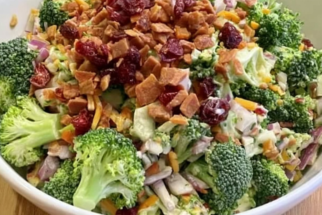 Low Carb Keto Broccoli Salad Easy Healthy 30 Minutes