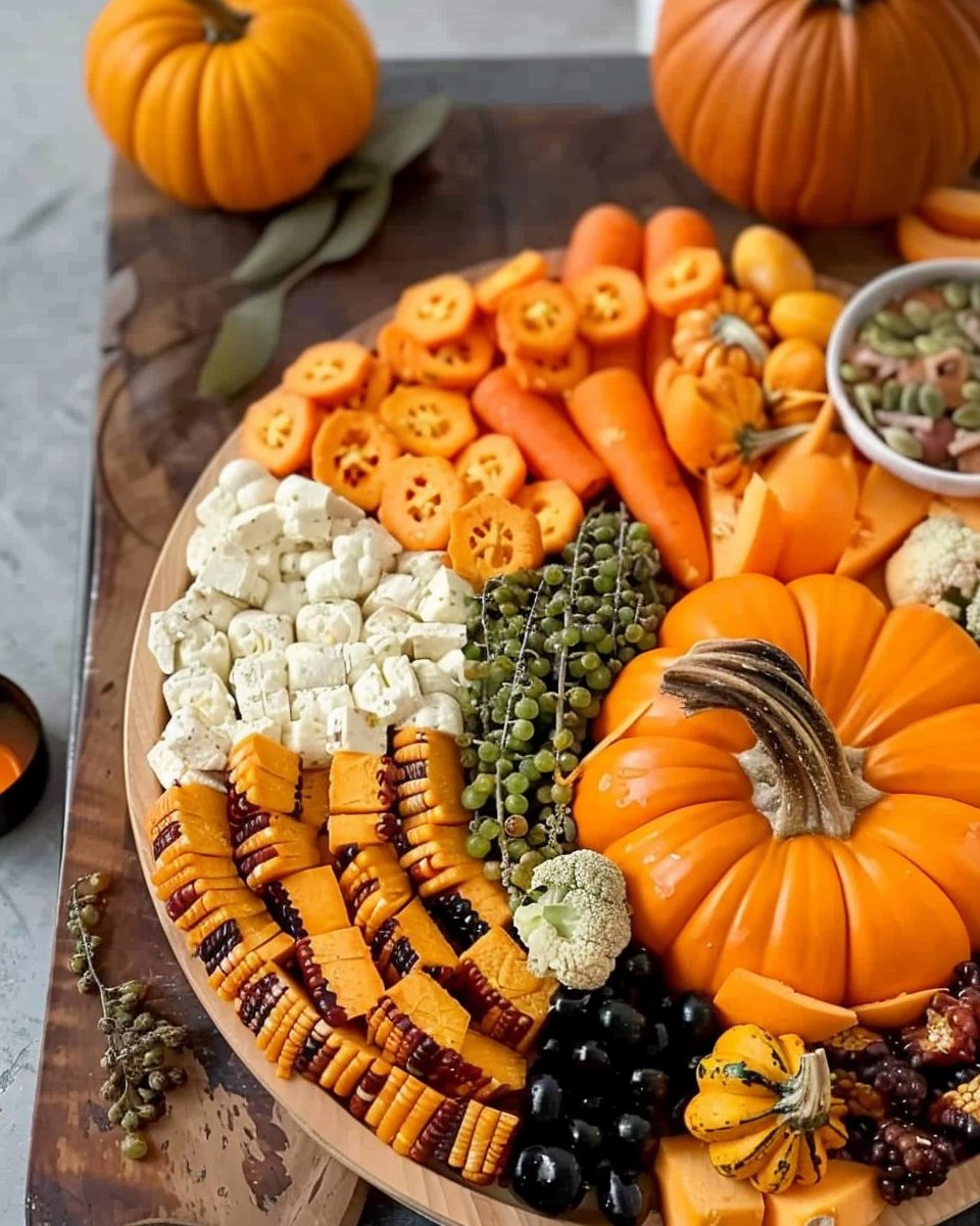 Pumpkin Snack Board