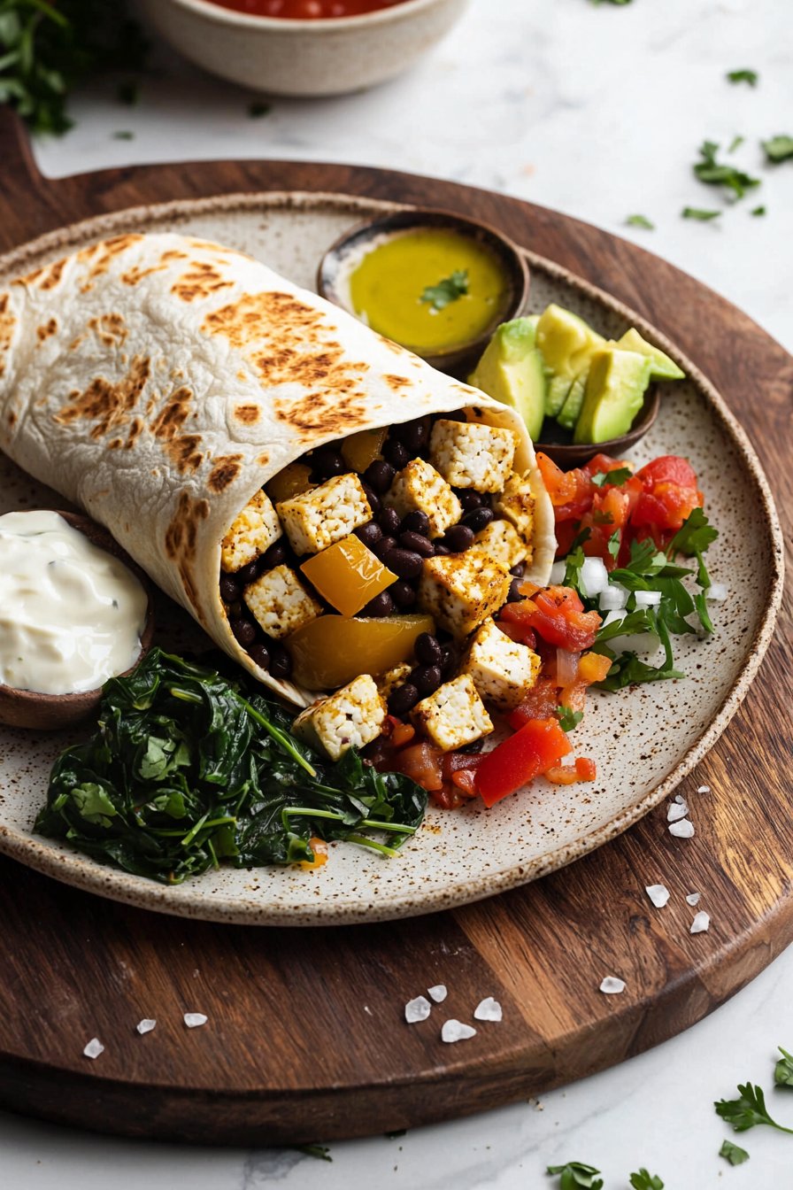 Veganes Frühstücksburrito-Rezept