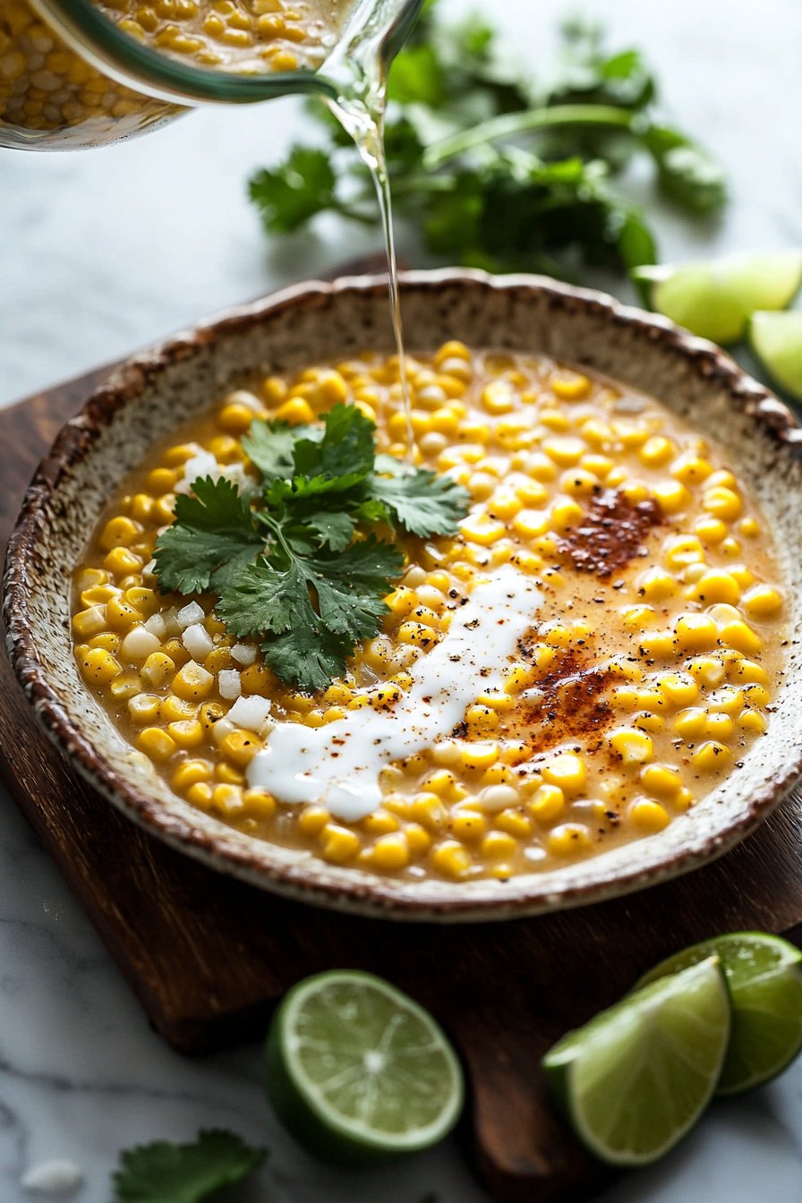 Mexican Street Corn Soup