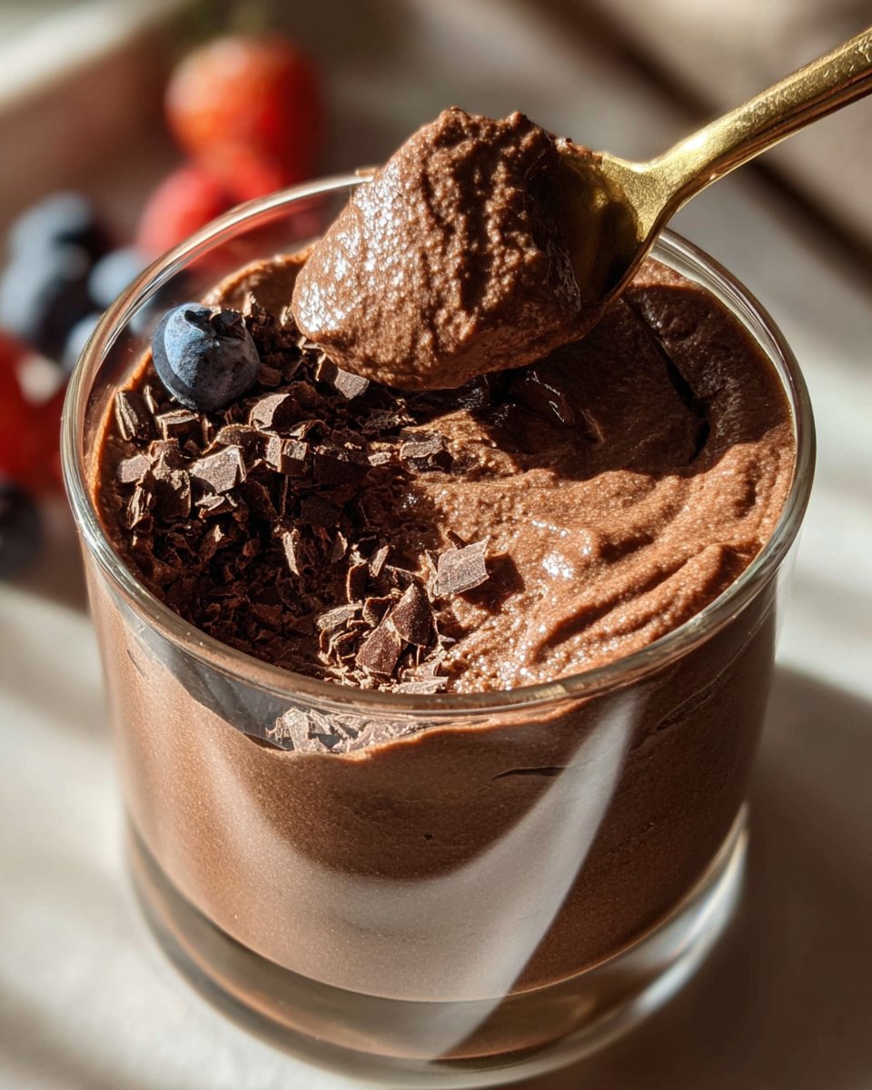 Creamy Chocolate Protein Pudding