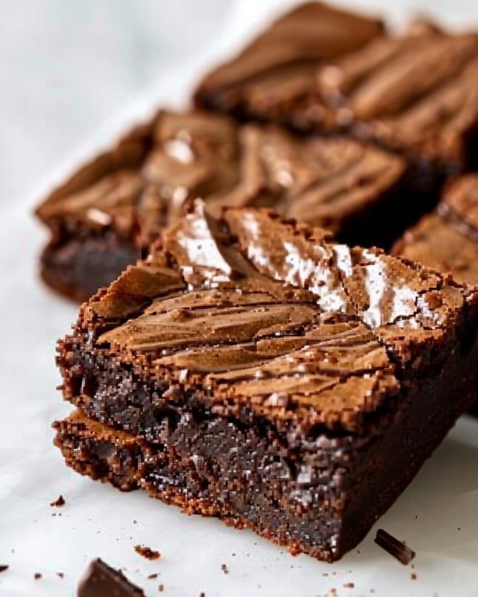 3-Ingredient Nutella Brownies