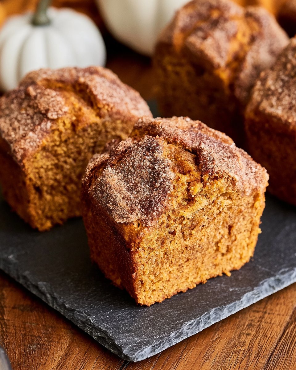 Cinnamon Swirl Pumpkin Bread Minis