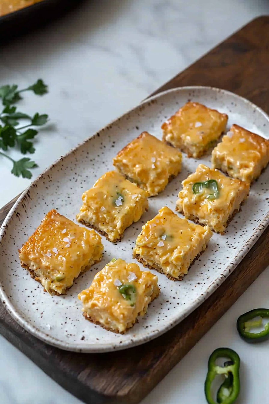 Texas Jalapeño Cheese Squares